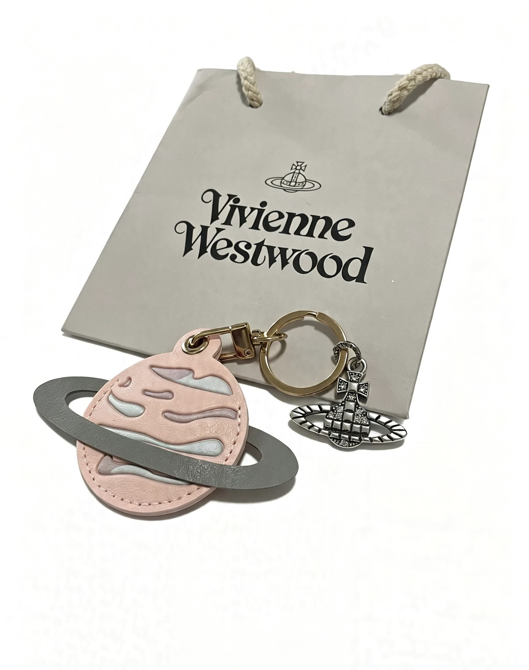 Vivienne Westwood Saturn Keychain